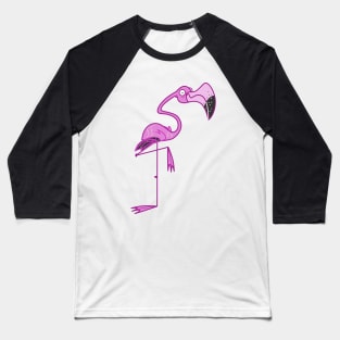 Flamingo 1 Baseball T-Shirt